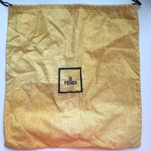 Fendi Accessories | Fendi Dust Bag Purse Handbag